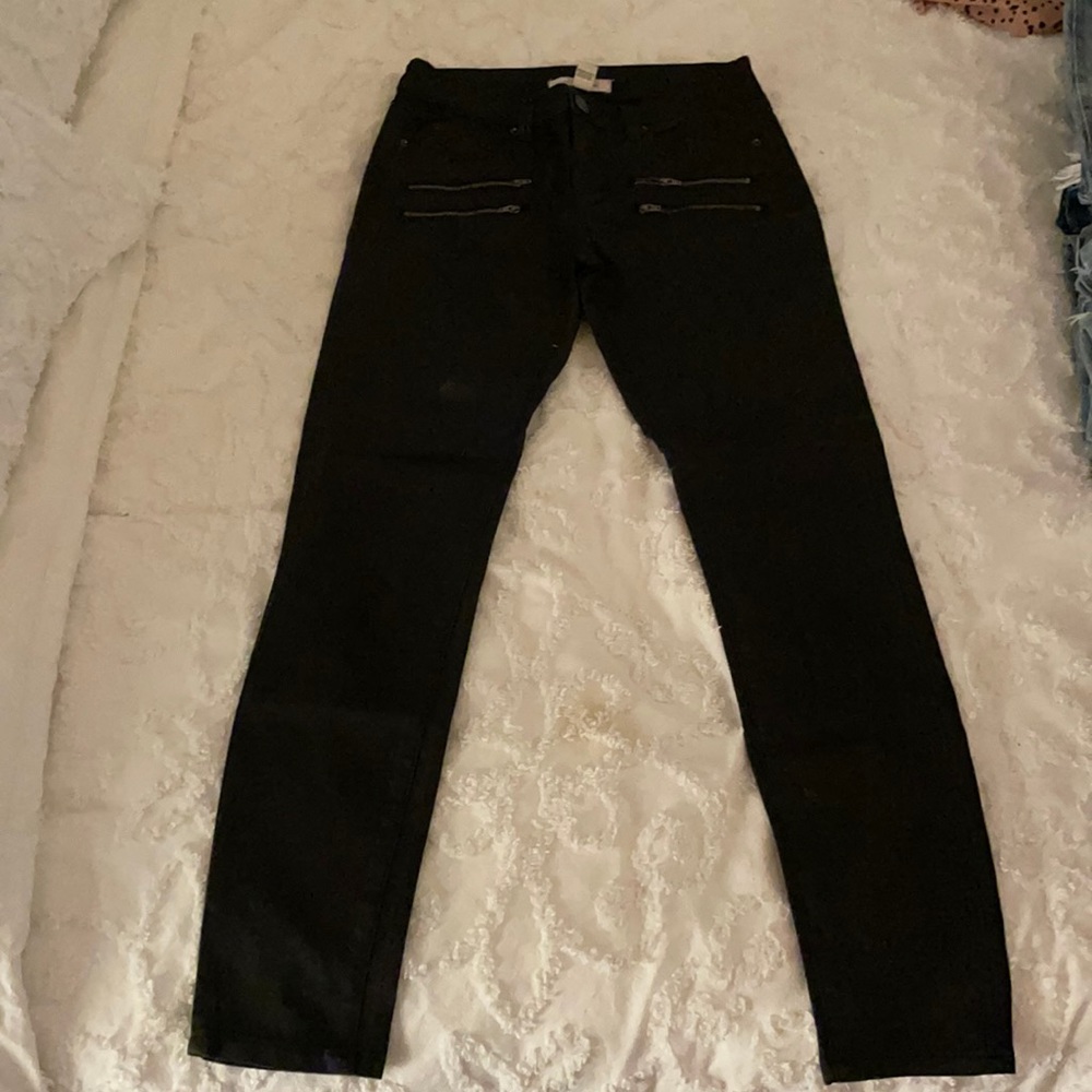 Life in progress size 26 black skinny jean